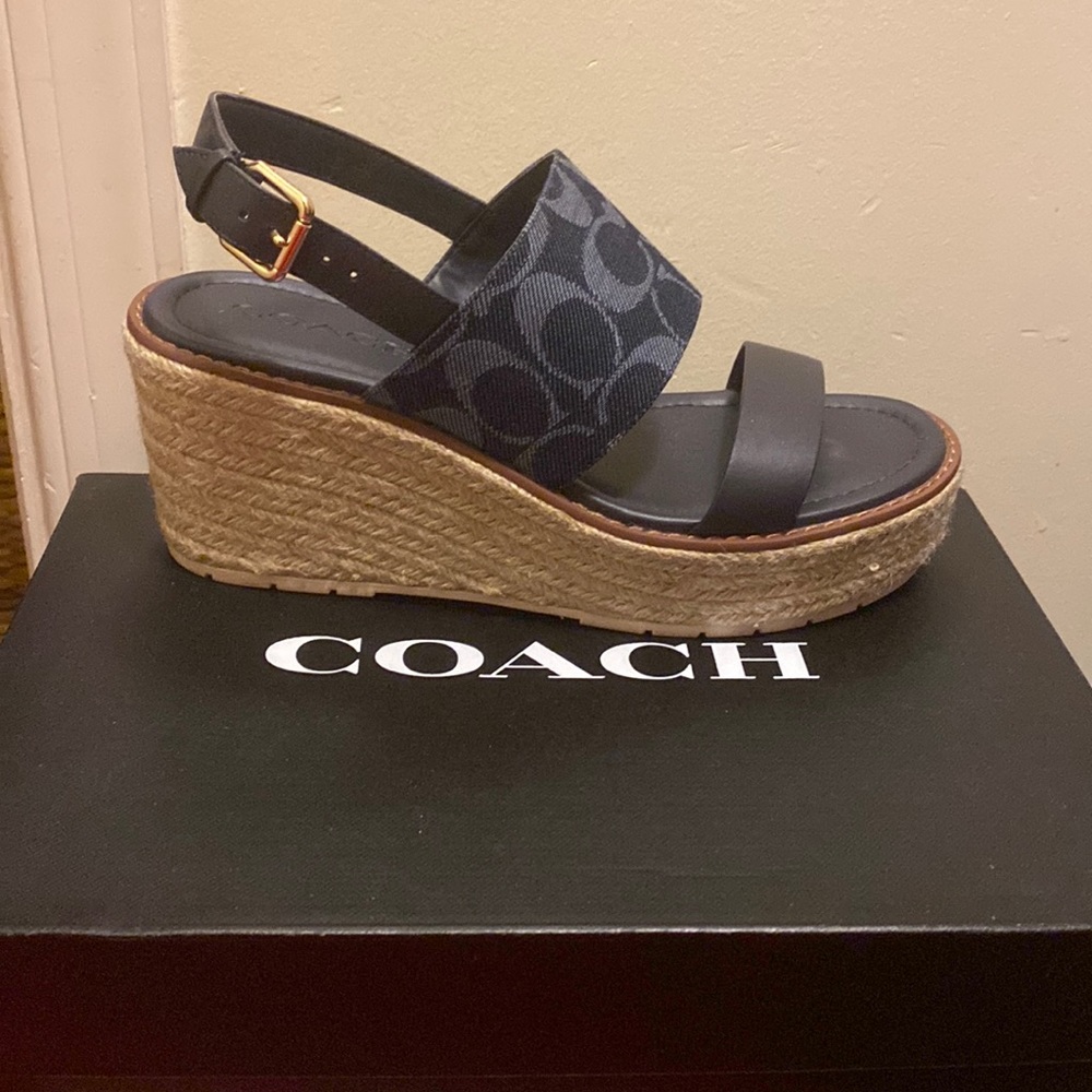 COACH Kami Wedge Sandal
